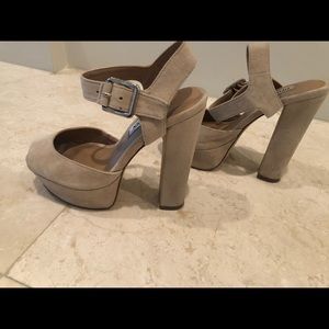 Nude Steve Madden Heels